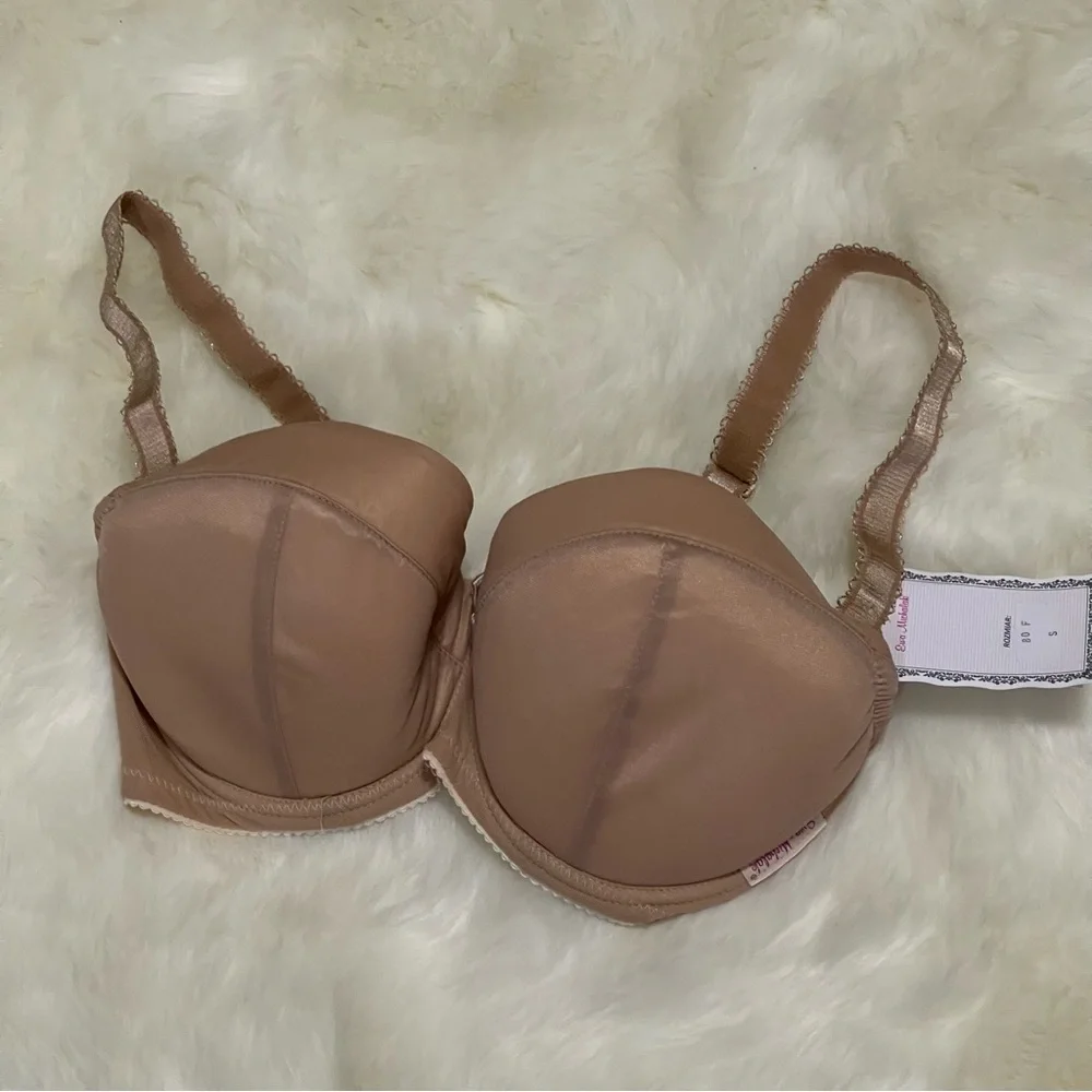 Ewa Michalak SF Nibynic Nude Caramel Full Support Bra - Picture 2 of 13
